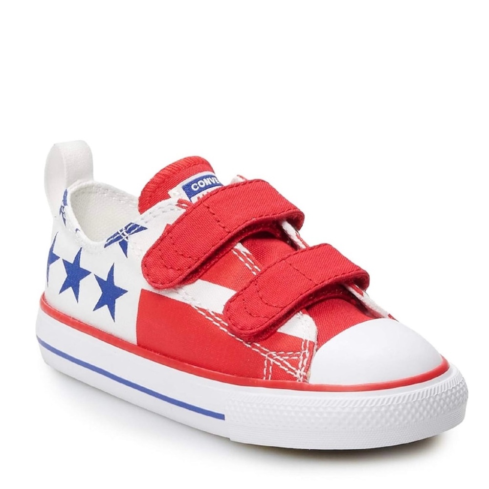 Converse Chuck Taylor All Star Stars & Stripes 2V Sneakers— Size 6